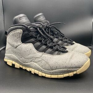 Jordan 10 Cement Size 13 Mens Nike Air Grey White